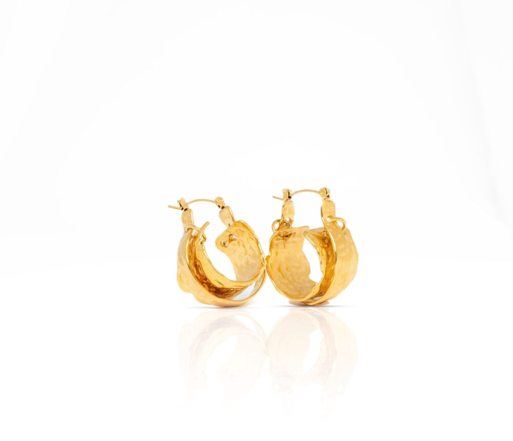 Strata Layered Earrings - Image 2