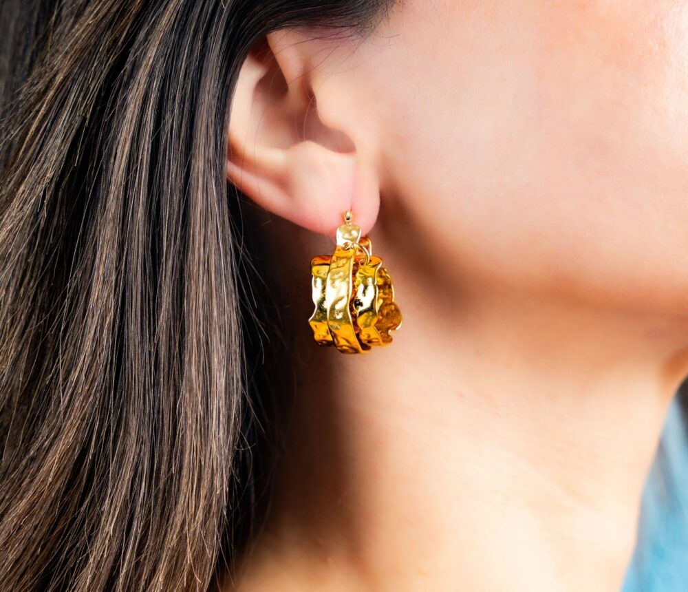 Strata Layered Earrings - Image 4