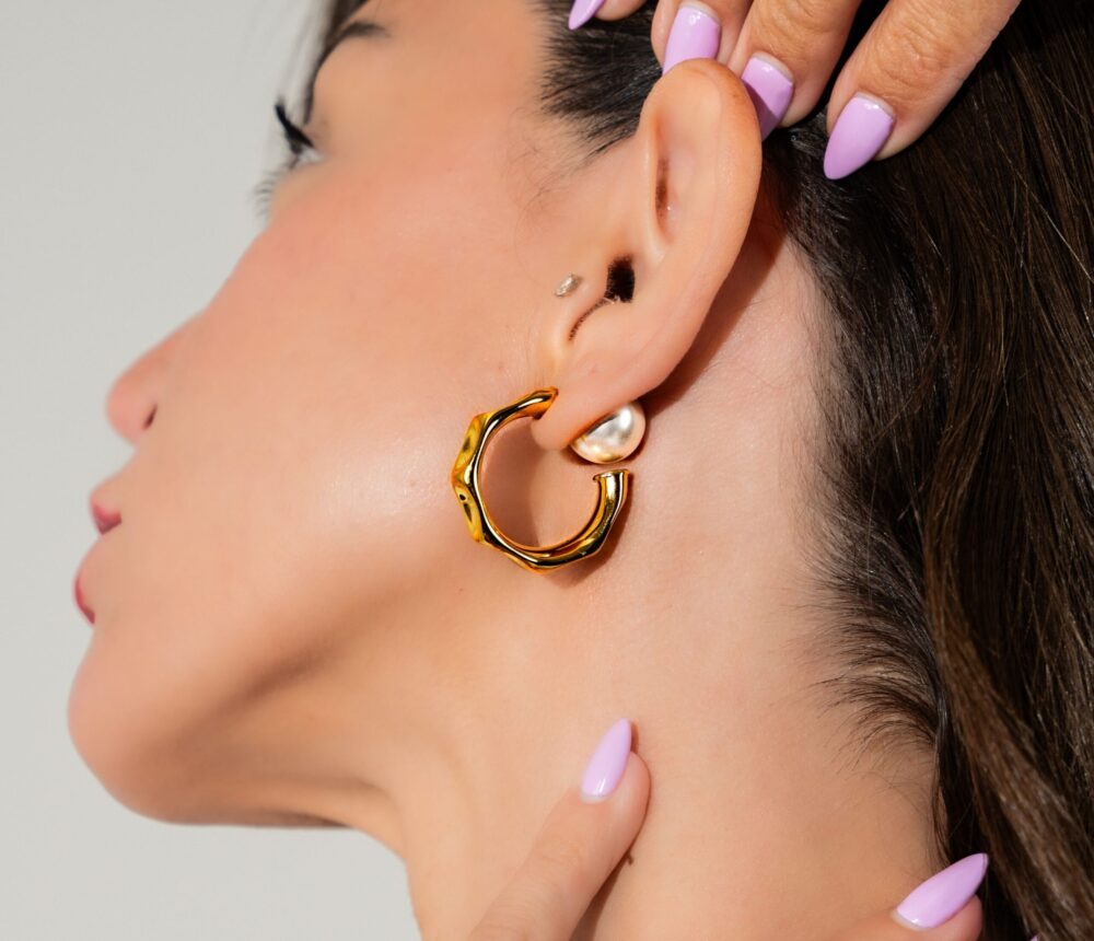 Lolla Hoop Earrings - Image 4